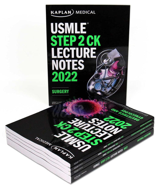USMLE Step 2 CK Lecture Notes 2022: 5-book set "KAPLAN"