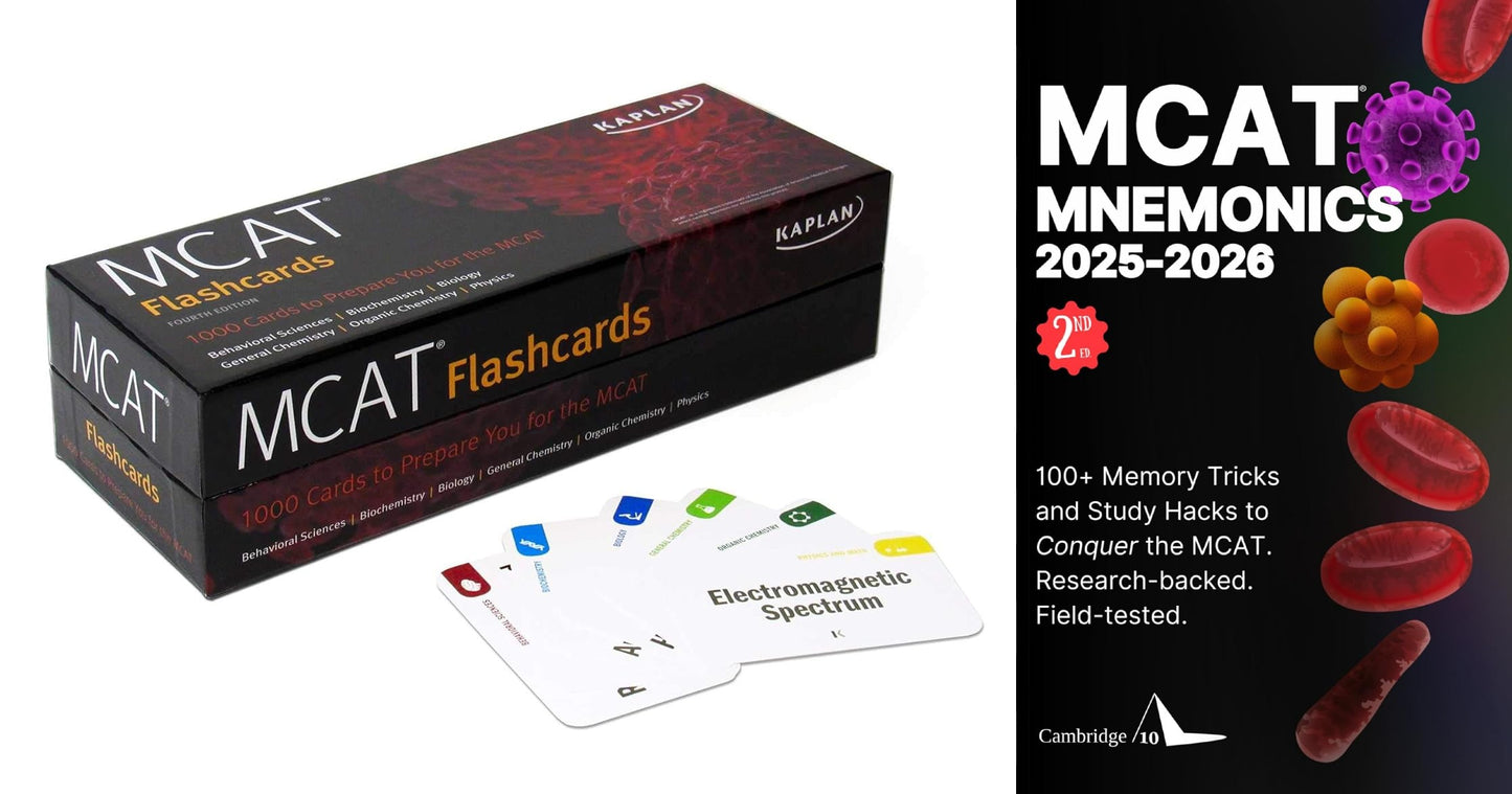 *Bundle* KAPLAN flashcards + Mnemonics