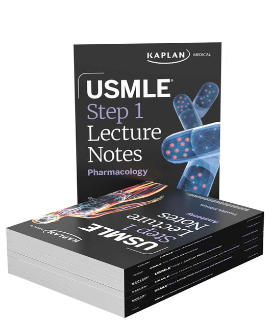 USMLE Step 1 Lecture Notes, Twelfth Edition (2025-2026): 7-Book Preclinical Review "KAPLAN"