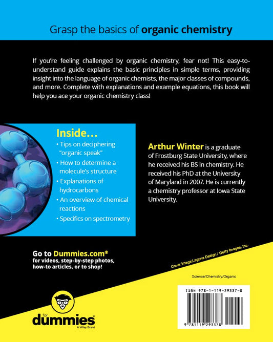 Organic Chemistry I For Dummies