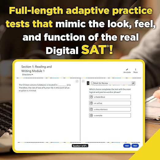 DIGITAL SAT Premium prep 2025 "The Princeton Review"