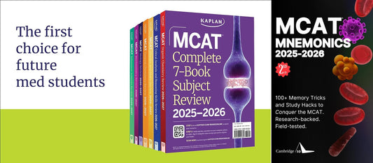 *Bundle* KAPLAN 7 Book Subject Review + Mnemonics